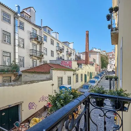 Salgadeiras - Bairro Alto Lägenhet Lisboa